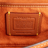 Coach Red Leather Studio Shoulder Crossbody Bag