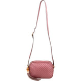 Gucci Guccissima Leather Bamboo Tassel Soho Crossbody Bag