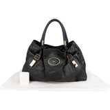 Chloé Black Leather Victoria Handbag