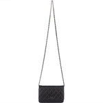 Chanel Quilted Lambskin Wallet On Chain Crossbody Bag - vintageandkickz
