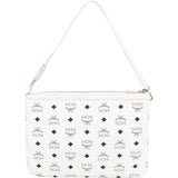 MCM Monogram Visetos Pochette Clutch Shoulder Bag