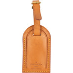 [🔄️B10 / F89] Louis Vuitton Vachetta Leather Luggage Tag - vintageandkickz