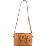 MCM Monogram Visetos Boston Handbag