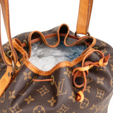 Louis Vuitton Monogram Canvas Sac Noé Petit Shoulder Bag