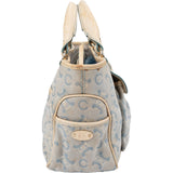 Céline Denim Monogram Macadam Boogie Handbag