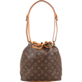 Louis Vuitton Monogram Canvas Sac Noé Petit Shoulder Bag