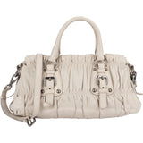 Prada Nappa Gaufre Leather Satchel Handbag