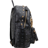 MCM Visetos Monogram Stark Studded Backpack