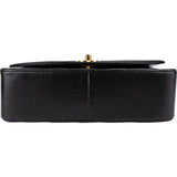 Chanel Quilted Lambskin 24K Gold Diana Single Flap Crossbody Bag