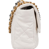 Chanel 19 Quilted Lambskin Single Flap Shoulder Bag