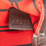 Louis Vuitton Monogram Damier Ebene Canvas Neverfull MM Shoulder Bag