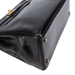 Hermès Box Calfskin Kelly 32 Retourne Handbag - vintageandkickz