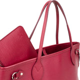 Louis Vuitton Fuchsia Epi Leather Neverfull PM Shoulder Bag