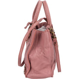 Balenciaga Pink Leather City Handbag