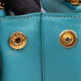 Prada Saffiano Leather Mini Galleria Handbag
