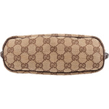Gucci Monogram GG Canvas Boat Pochette Handbag