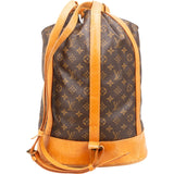 Louis Vuitton Monogram Canvas Randonnee GM Backpack Shoulder Bag