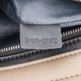 Céline Tricolor Leather and Suede Large Trapeze Handbag