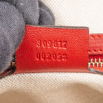 Gucci Red Microguccissima Patent Leather Dome Handbag - vintageandkickz