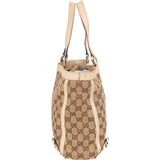 Gucci Monogram GG Canvas Abbey Tote Shoulder Bag