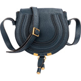 Chloé Grained Calfskin Mini Marcie Saddle Crossbody Bag