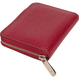 Louis Vuitton Pink Epi Leather Zippy Coin Purse Wallet