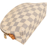 Louis Vuitton Monogram Damier Azur Cosmetique PM Pouch