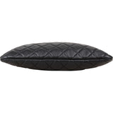 Chanel Black Quilted Lambskin CC Clutch
