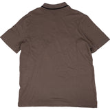 Hermès Taupe Cotton H Emblem Pocket Polo Shirt (XL)