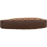 Gucci Monogram GG Canvas Baguette Shoulder Bag