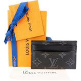 Louis Vuitton Monogram Eclipse Canvas Double Card Holder