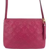 Louis Vuitton Leather Monogram Empreinte Twice Crossbody Bag