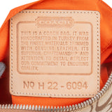 Coach Signature Monogram Pochette Handbag