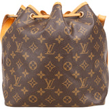 Louis Vuitton Monogram Canvas Sac Noé Petit Shoulder Bag