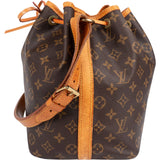 Louis Vuitton Monogram Canvas Sac Noé Petit Shoulder Bag