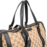 Gucci Monogram GG Canvas Boston Handbag
