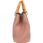 Gucci Leather Bamboo Handbag - vintageandkickz