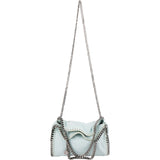Stella McCartney Shaggy Falabella Fold Over Tote Crossbody Handbag