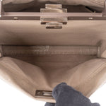 Fendi Selleria Leather Peekaboo Handbag - vintageandkickz