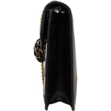 Bulgari Striped Leather Serpenti Forever Crossbody Bag