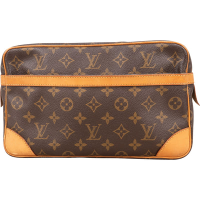 Louis Vuitton Monogram Canvas Compiegne 28 Clutch