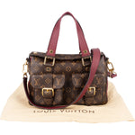 [🔄️B24 / F08] Louis Vuitton Monogram Canvas Manhattan Shoulder Bag - vintageandkickz