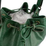 Louis Vuitton Green Epi Leather Sac Noé Petit Shoulder Bag