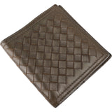 Bottega Veneta Intrecciato Leather Bifold Card Holder Wallet