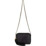 Chanel Quilted Lambskin Chevron Camera Crossbody Bag - vintageandkickz