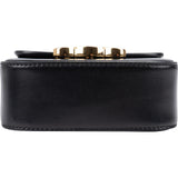 Celine Shiny Calfskin Box Micro Claude Crossbody Bag