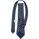 Hermès Turtle Print Silk Tie Krawatte