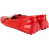 Louis Vuitton Red Vernis Leather Oxford Loafers (37,5)