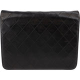 Chanel Quilted Lambskin 24K Gold Single Flap Shoulder Bag