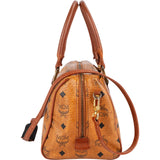 MCM Monogram Visetos Boston Handbag
